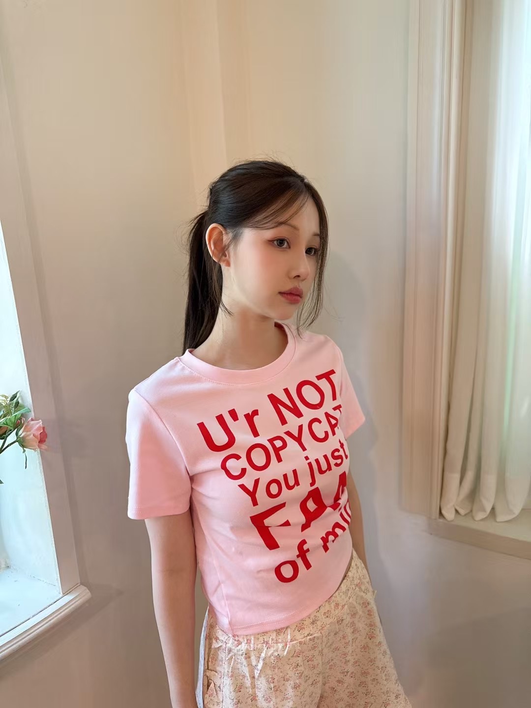THEHANDS直郵韓國代購㊣女裝新品休閑推薦熱賣25春夏時尚T恤THEHANDST恤