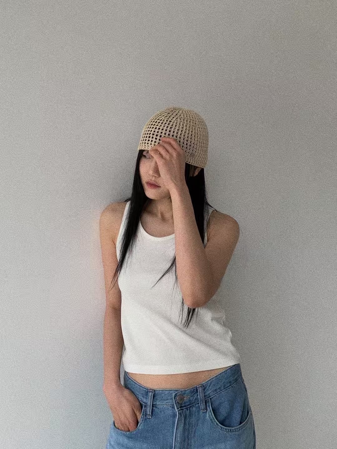 SOIL韓國直郵㊣東大門實拍女裝新款人氣熱賣休閑25春夏吊帶背心SOIL吊帶/背心
