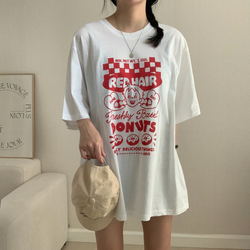 HELLO JINI韓國直郵㊣東大門實拍女裝新款人氣推薦時尚T恤HELLO JINIT恤