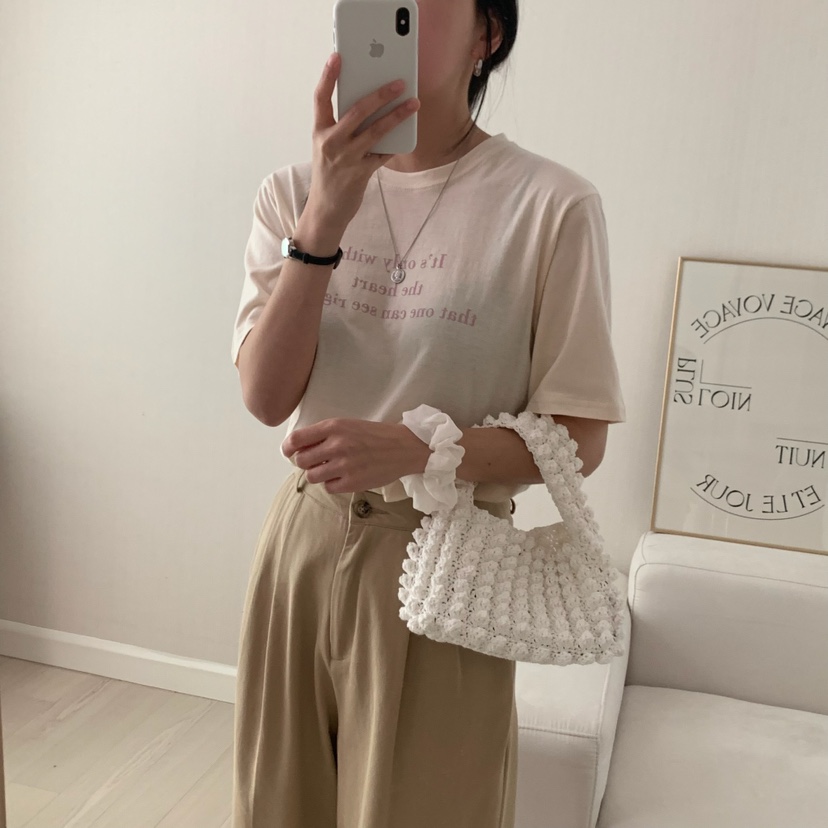 HELLO JINI直郵韓國代購㊣女裝新款25春夏推薦熱賣時尚T恤HELLO JINIT恤