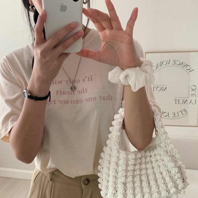 HELLO JINI直郵韓國代購㊣女裝新款25春夏推薦熱賣時尚T恤HELLO JINIT恤