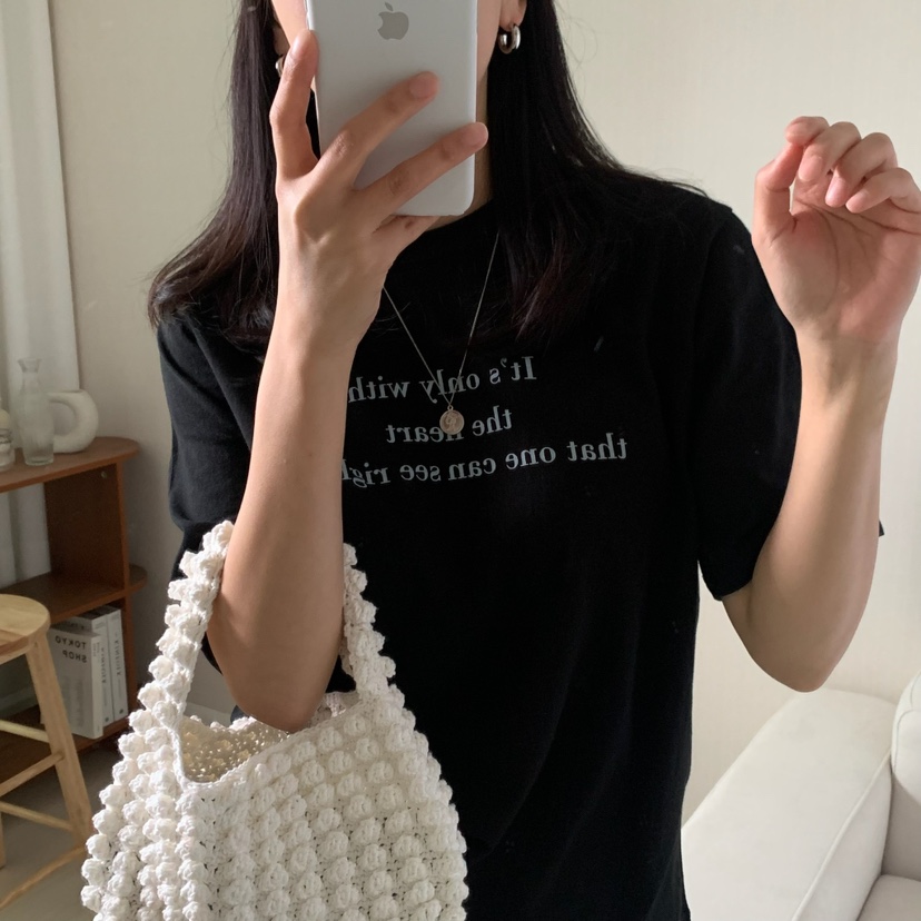 HELLO JINI直郵韓國代購㊣女裝新款25春夏推薦熱賣時尚T恤HELLO JINIT恤