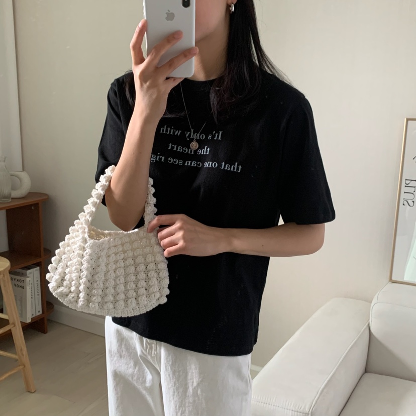 HELLO JINI直郵韓國代購㊣女裝新款25春夏推薦熱賣時尚T恤HELLO JINIT恤
