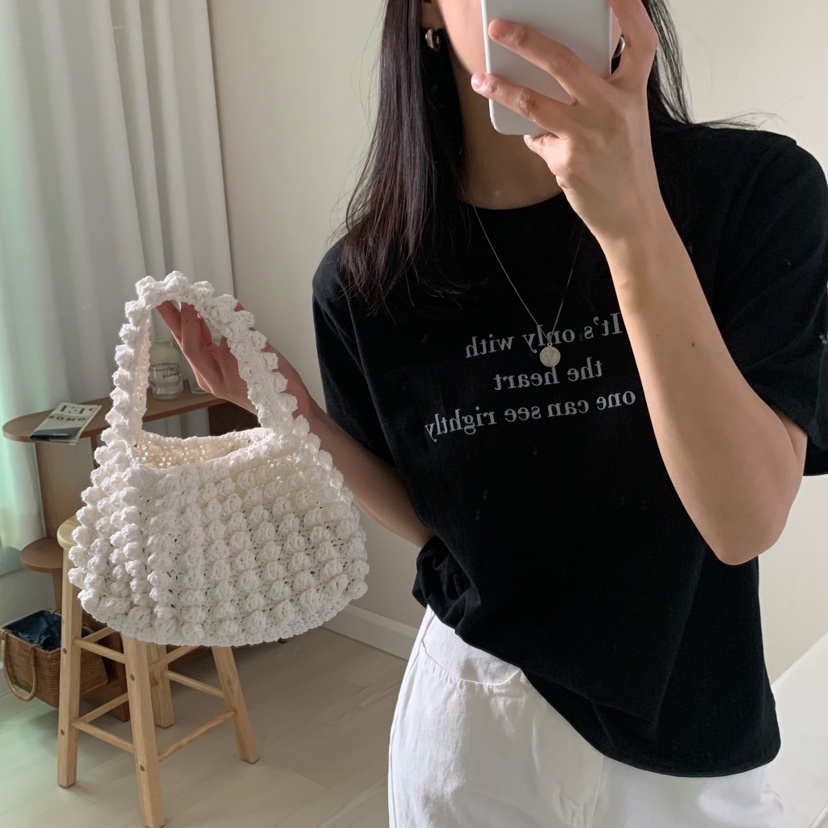 HELLO JINI直郵韓國代購㊣女裝新款25春夏推薦熱賣時尚T恤HELLO JINIT恤