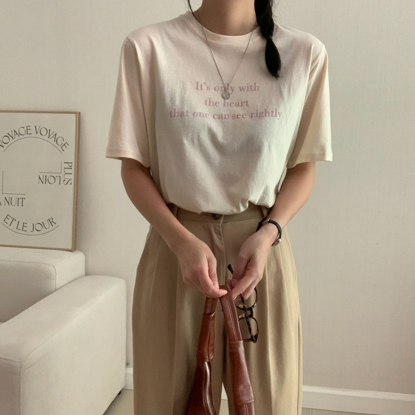 HELLO JINI直郵韓國代購㊣女裝新款25春夏推薦熱賣時尚T恤HELLO JINIT恤