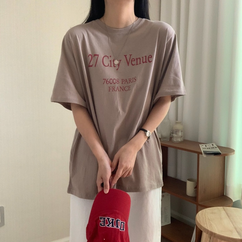 HELLO JINI韓國㊣直郵東大門代購女裝新款時尚人氣熱賣T恤HELLO JINIT恤