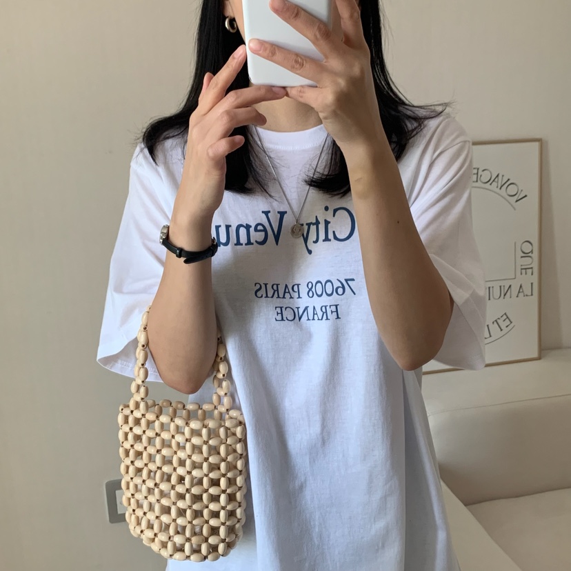HELLO JINI韓國㊣直郵東大門代購女裝新款時尚人氣熱賣T恤HELLO JINIT恤
