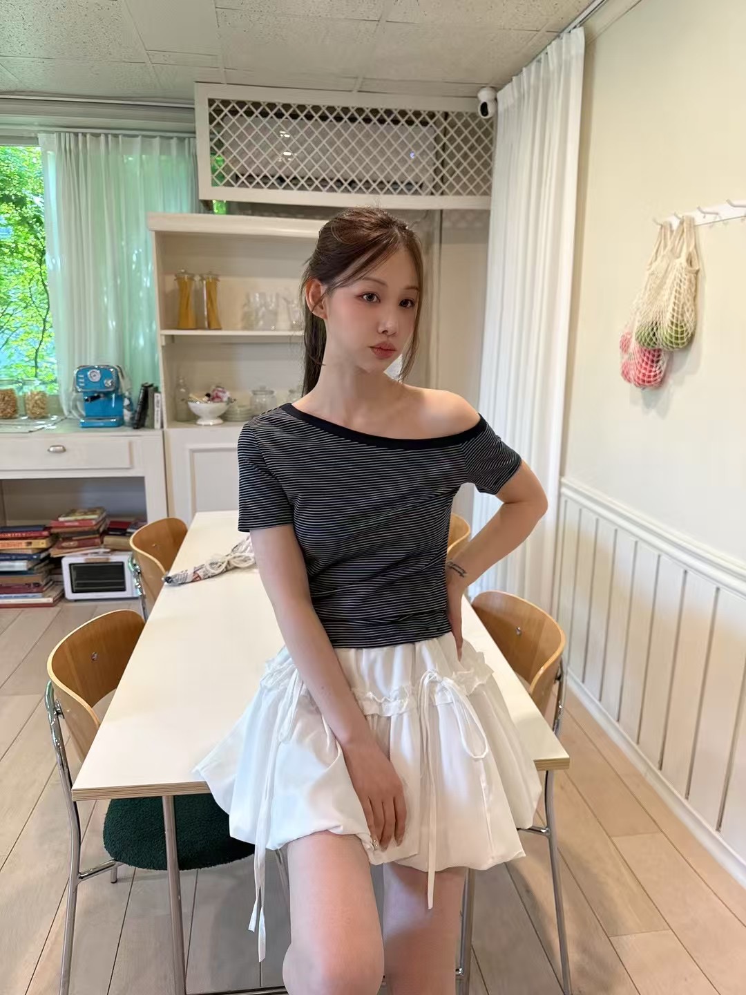 THEHANDS韓國直郵㊣東大門實拍女裝新品推薦人氣時尚休閑T恤THEHANDST恤