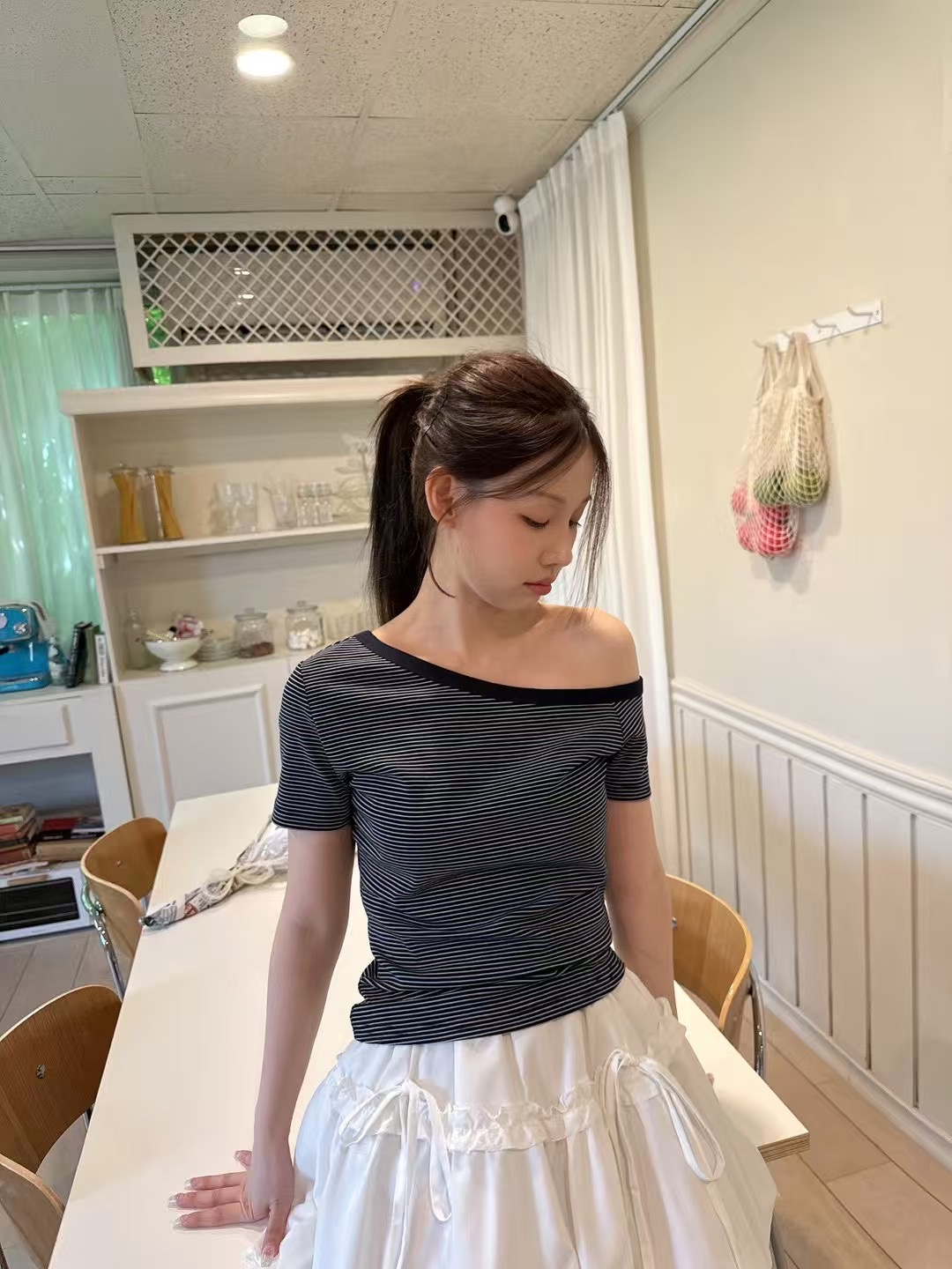 THEHANDS韓國直郵㊣東大門實拍女裝新品推薦人氣時尚休閑T恤THEHANDST恤