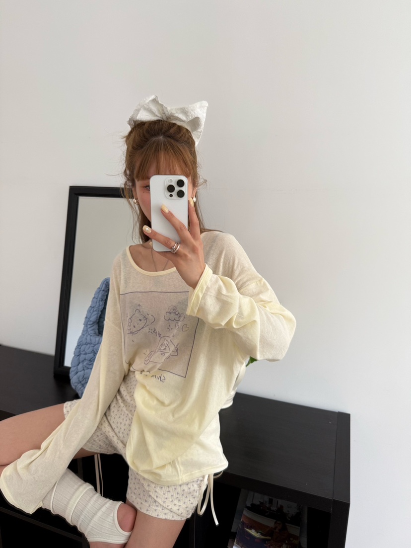 ZEROZERO韓國㊣直郵東大門代購女裝新品熱賣人氣時尚長袖T恤ZEROZERO長袖T恤