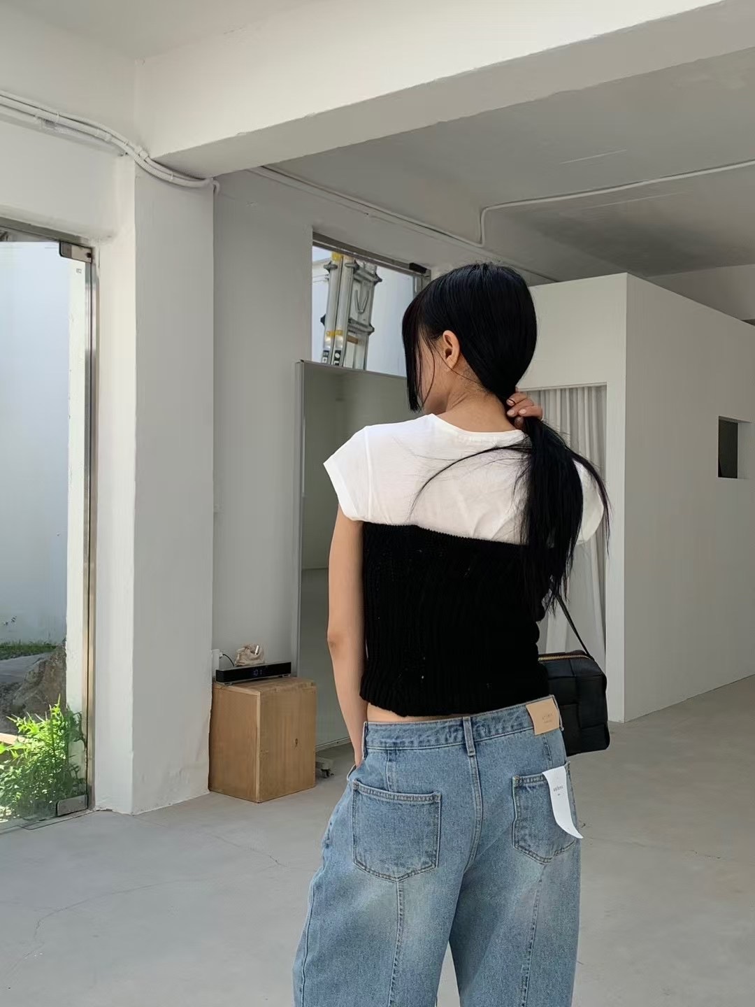 SOIL韓國直郵㊣女裝新品時尚人氣推薦休閑25春夏熱賣吊帶背心SOIL吊帶/背心