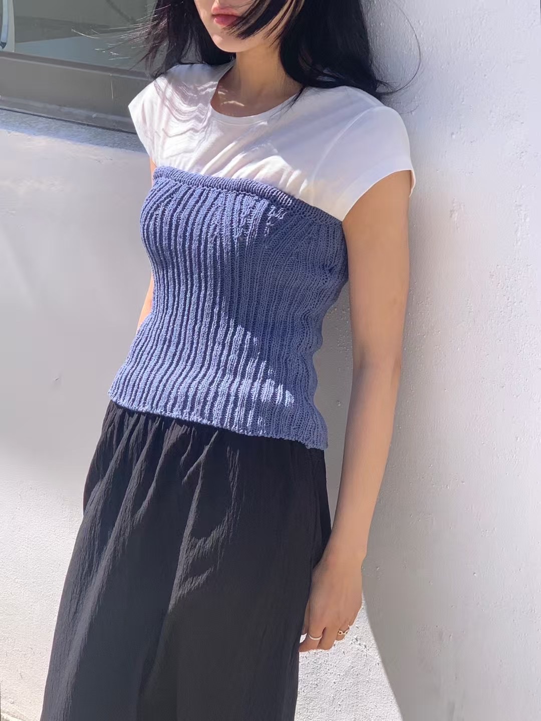 SOIL韓國直郵㊣女裝新品時尚人氣推薦休閑25春夏熱賣吊帶背心SOIL吊帶/背心圖色3
