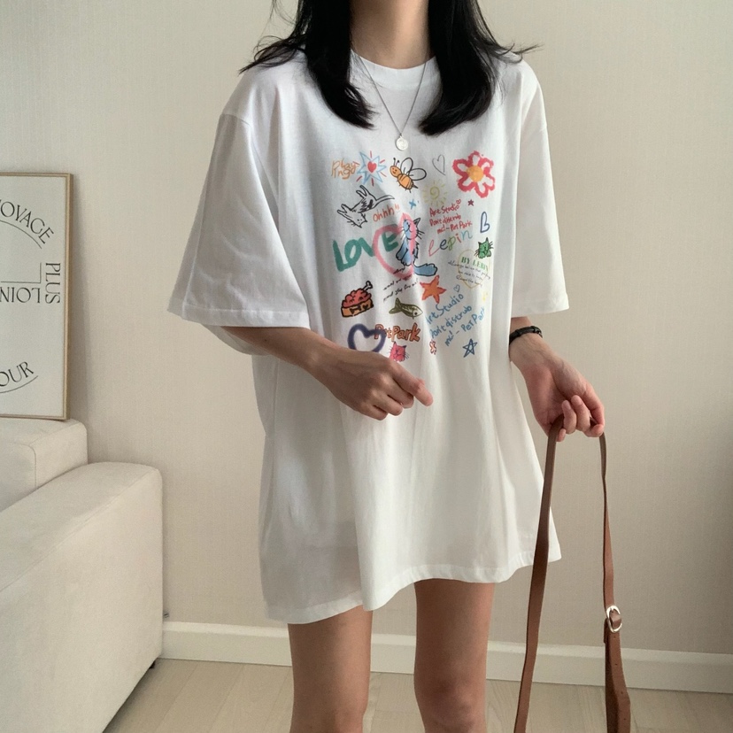 FROMJINI韓國直郵㊣女裝新款25春夏人氣時尚推薦休閑熱賣T恤FROMJINIT恤