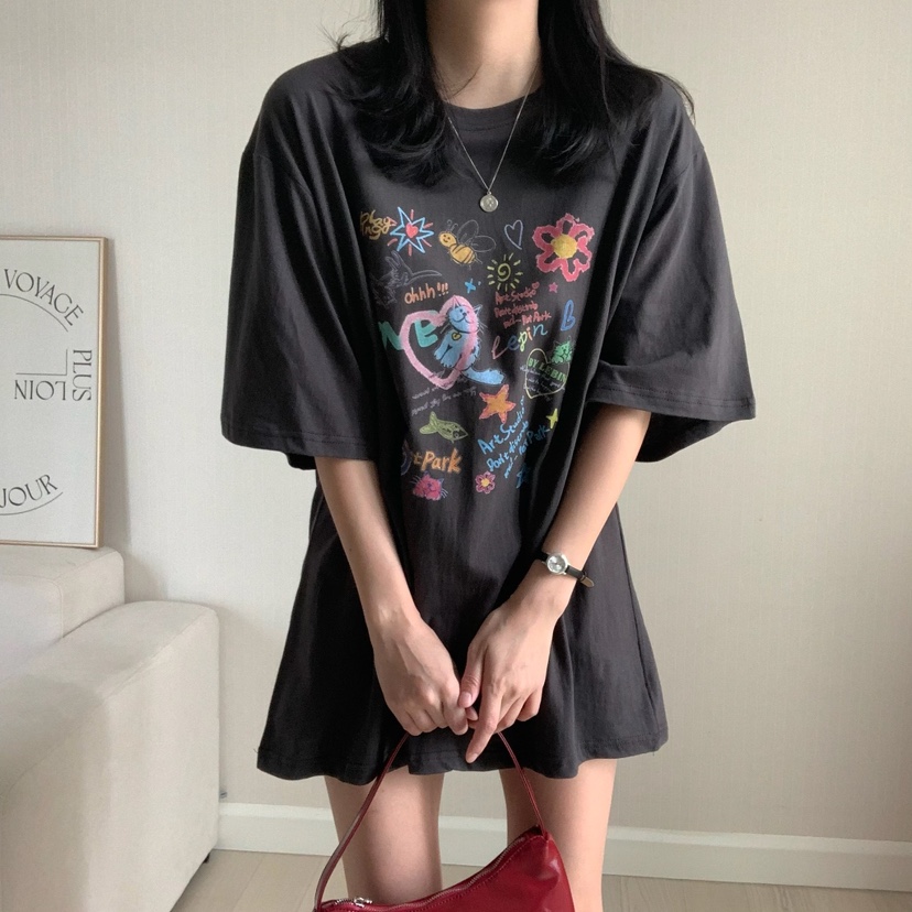 FROMJINI韓國直郵㊣女裝新款25春夏人氣時尚推薦休閑熱賣T恤FROMJINIT恤