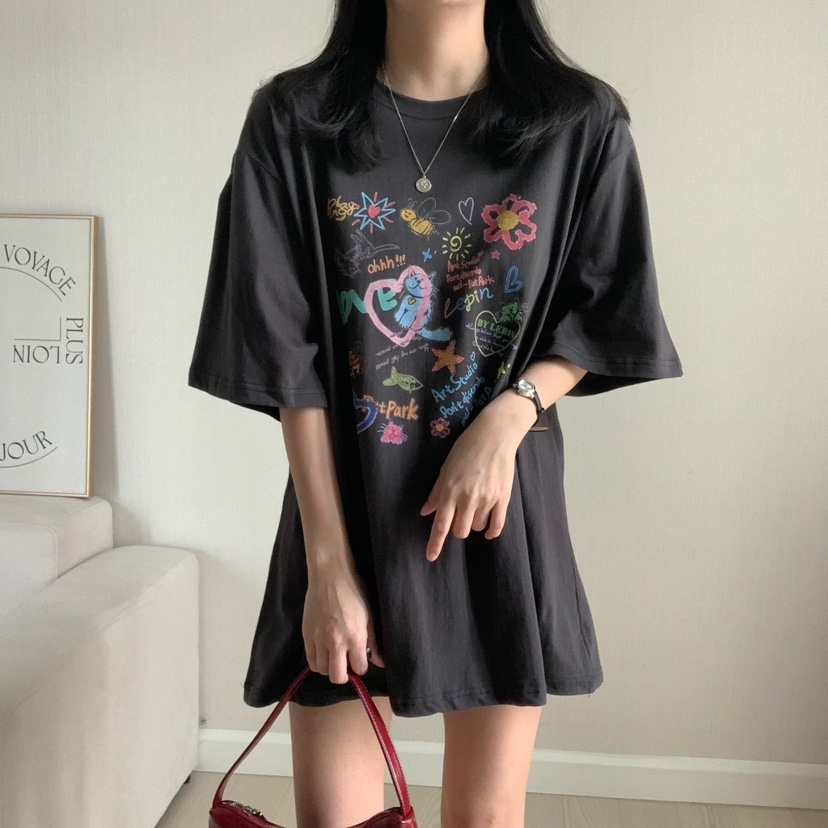 FROMJINI韓國直郵㊣女裝新款25春夏人氣時尚推薦休閑熱賣T恤FROMJINIT恤