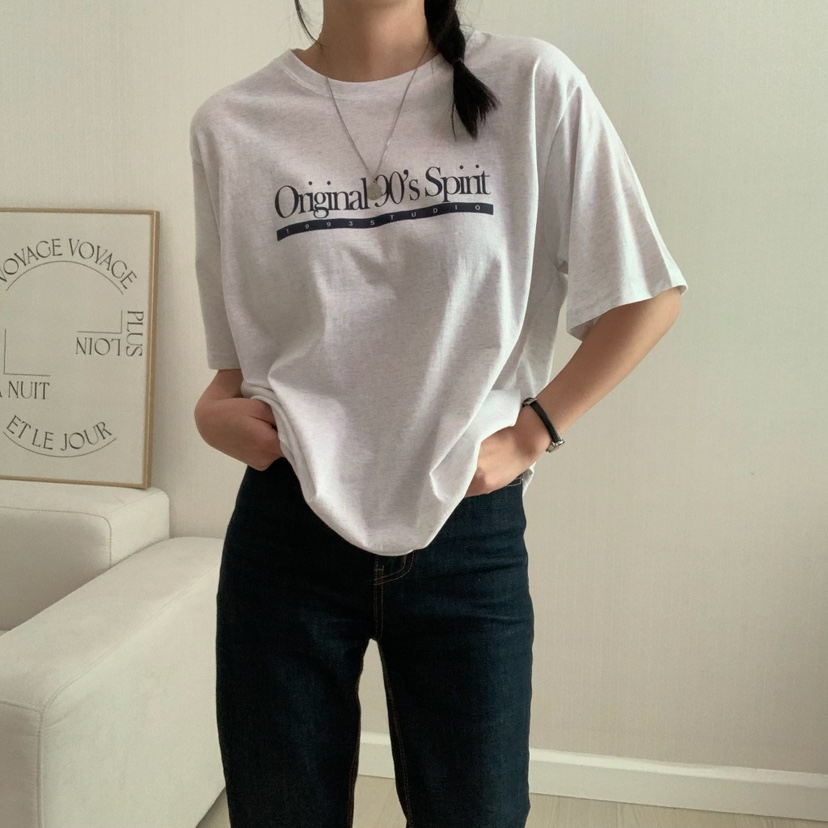 HELLO JINI韓國㊣直郵東大門代購女裝新款時尚25春夏人氣T恤HELLO JINIT恤