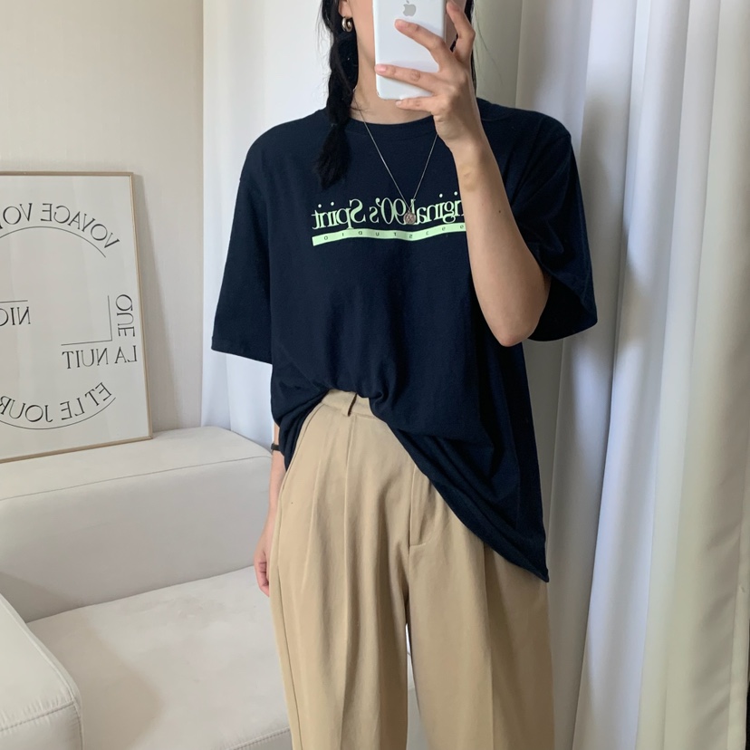 HELLO JINI韓國㊣直郵東大門代購女裝新款時尚25春夏人氣T恤HELLO JINIT恤