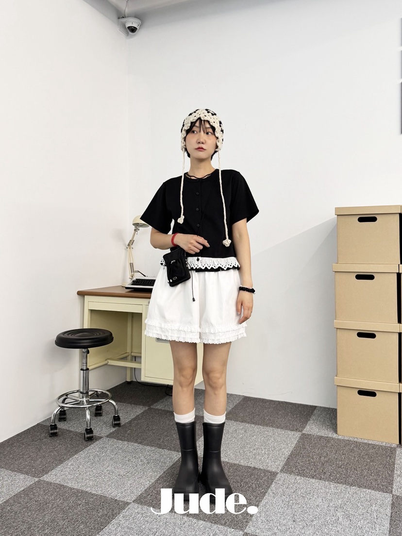 HEYJUDE韓國㊣直郵東大門代購女裝新款熱賣休閑人氣時尚短褲HEYJUDE短褲
