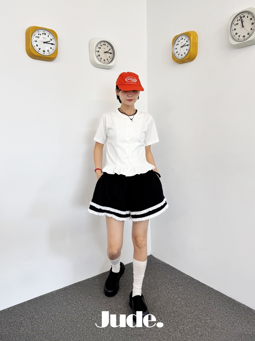 HEYJUDE韓國㊣直郵東大門代購女裝新款熱賣休閑人氣時尚短褲HEYJUDE短褲