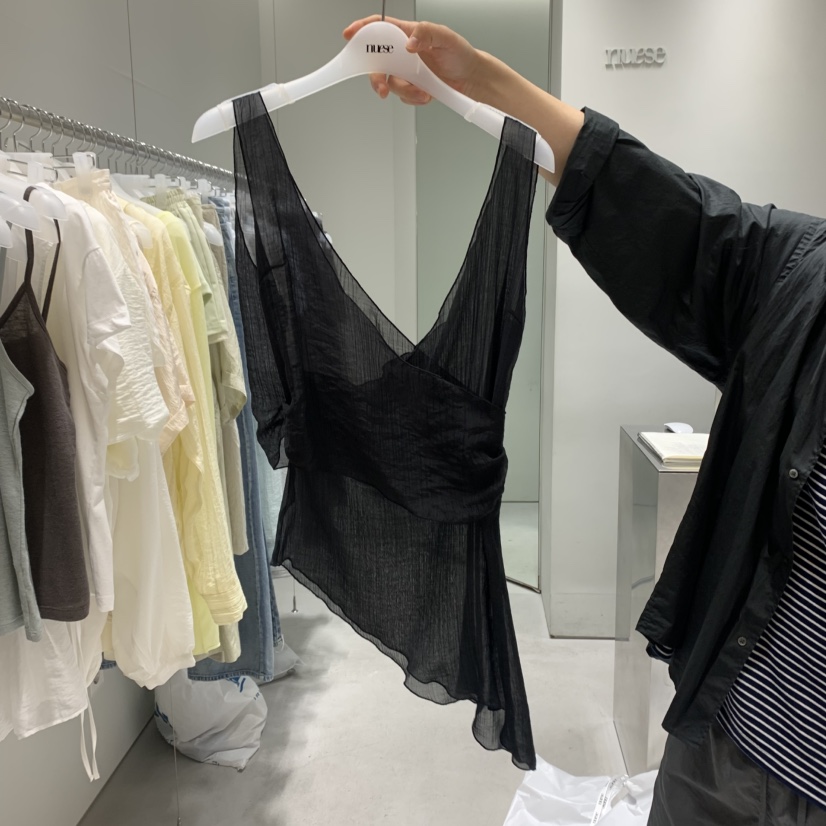 NUESE直郵韓國代購㊣女裝新品休閑25春夏時尚熱賣推薦吊帶背心NUESE吊帶/背心圖色3