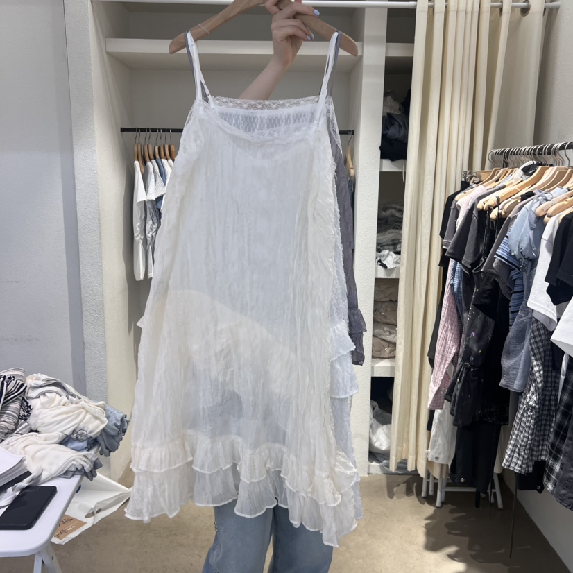 IR BIEN直郵韓國代購㊣女裝新款熱賣人氣休閑推薦25春夏連衣裙ir bien-A連衣裙