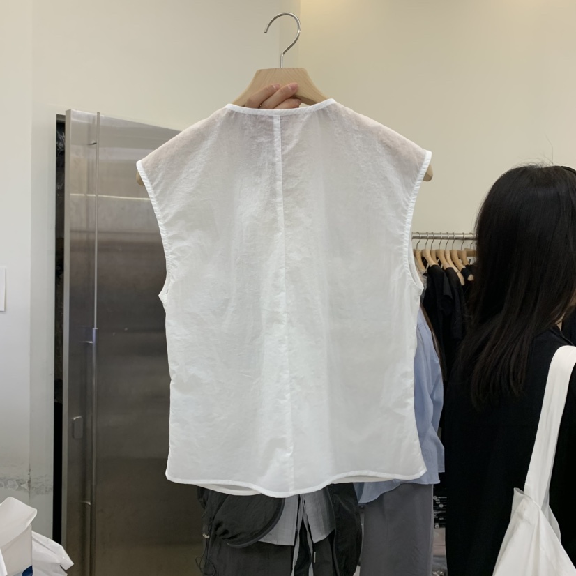 MOIBLE直郵韓國代購㊣女裝新款25春夏人氣推薦休閑襯衫蕾絲衫MOIBLE襯衫/蕾絲衫