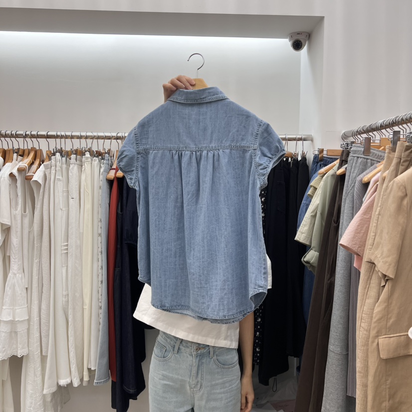 DRESS ROOM韓國直郵㊣女裝新品時尚人氣25春夏推薦襯衫蕾絲衫DRESS ROOM襯衫/蕾絲衫