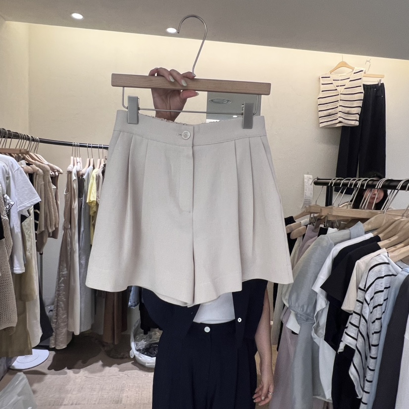 W AND J韓國㊣直郵東大門代購女裝新品熱賣人氣推薦時尚短褲W AND J短褲