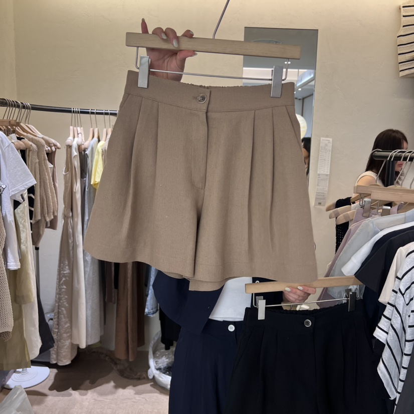 W AND J韓國㊣直郵東大門代購女裝新品熱賣人氣推薦時尚短褲W AND J短褲圖色3