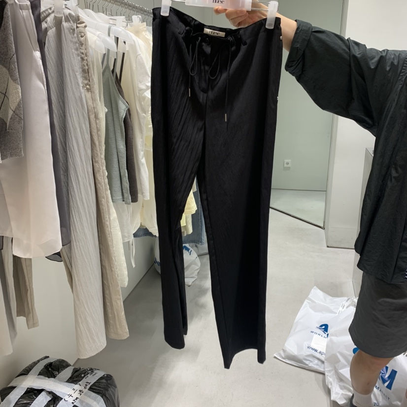 NUESE韓國直郵㊣女裝新品時尚熱賣人氣推薦休閑25春夏休閑褲NUESE休閑褲圖色2