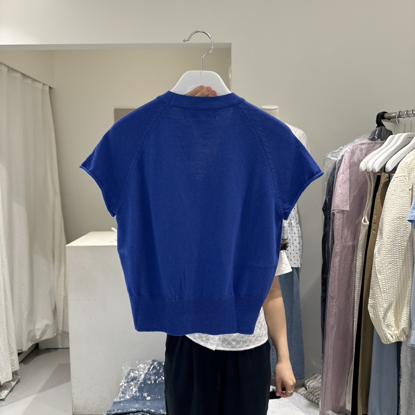 LORING RE I韓國㊣直郵東大門代購女裝新品25春夏人氣針織衫LORING RE-I/BARE針織衫