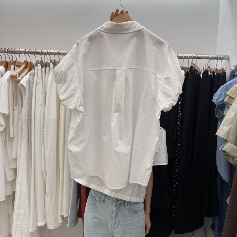 DRESS ROOM直郵韓國代購㊣女裝新款熱賣休閑時尚襯衫蕾絲衫DRESS ROOM襯衫/蕾絲衫