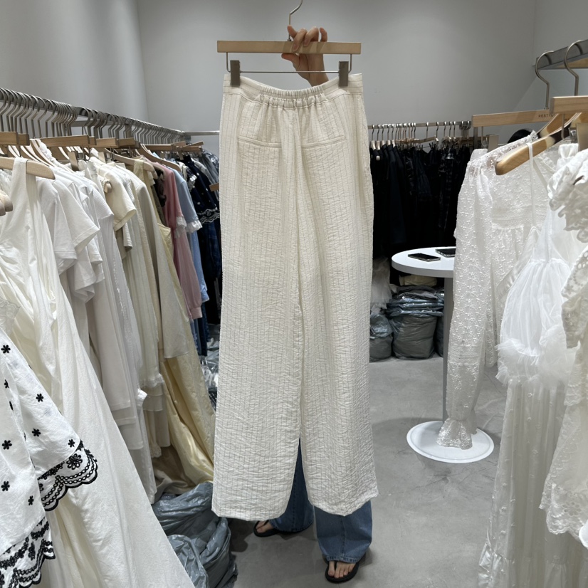 RE STYLE-Q直郵韓國代購㊣女裝新品時尚熱賣人氣推薦休閑褲RE STYLE休閑褲