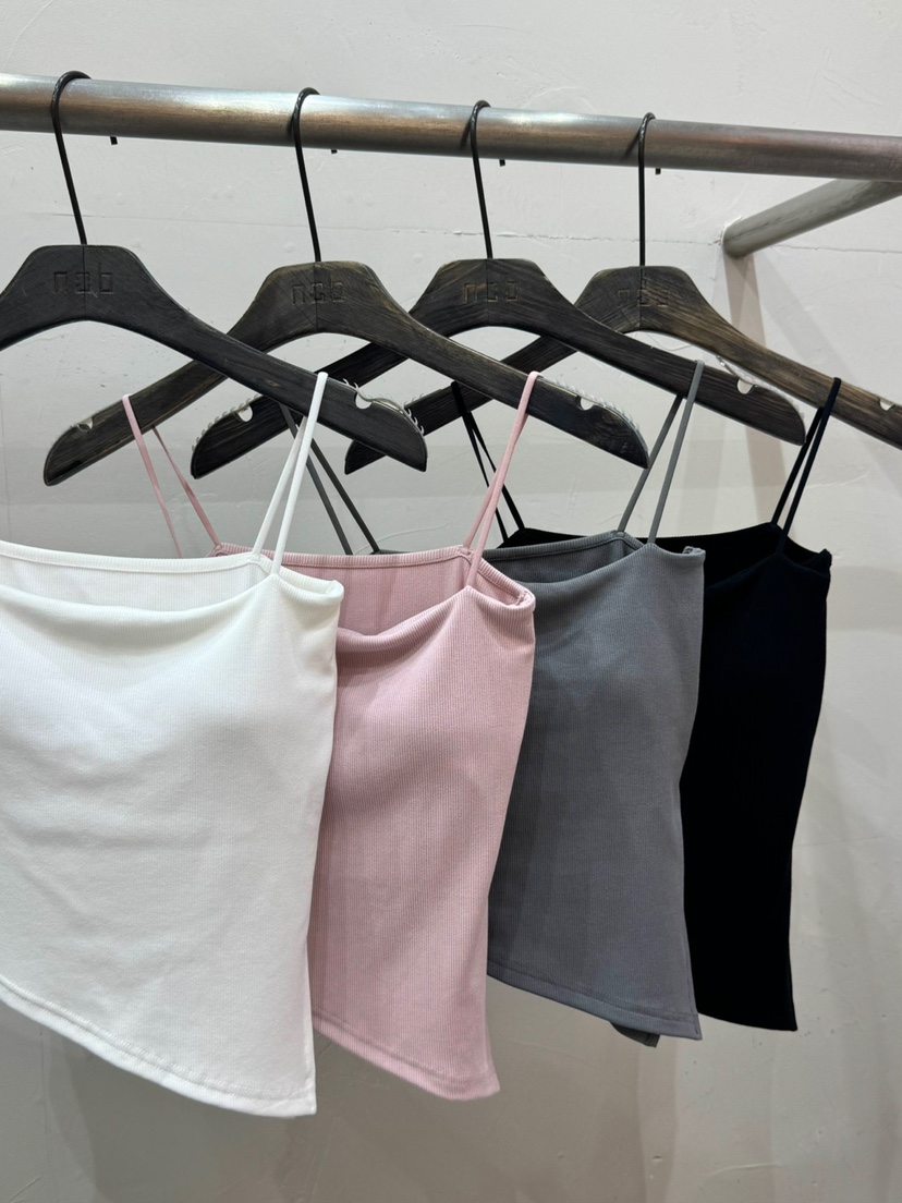 NOB直郵韓國代購㊣女裝新品休閑人氣25春夏時尚熱賣吊帶背心NOB吊帶/背心