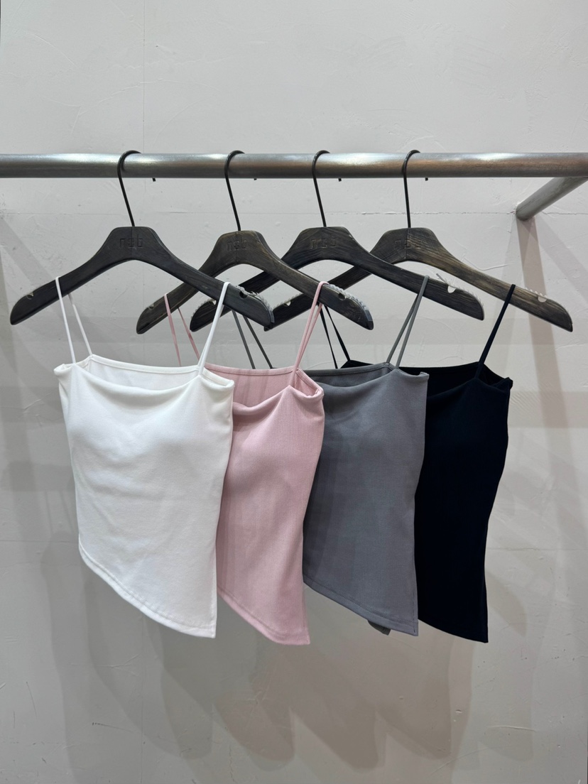 NOB直郵韓國代購㊣女裝新品休閑人氣25春夏時尚熱賣吊帶背心NOB吊帶/背心