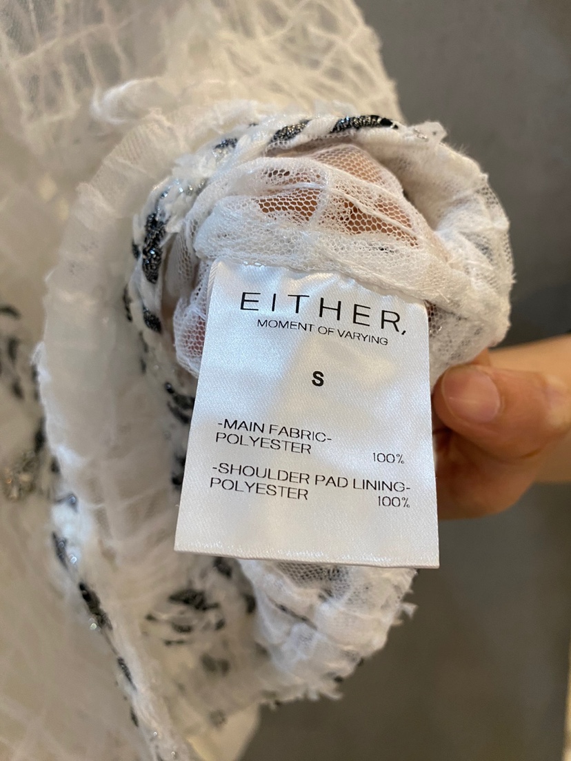 EITHER直郵韓國代購㊣女裝新款推薦熱賣時尚25春夏人氣夾克EITHER夾克