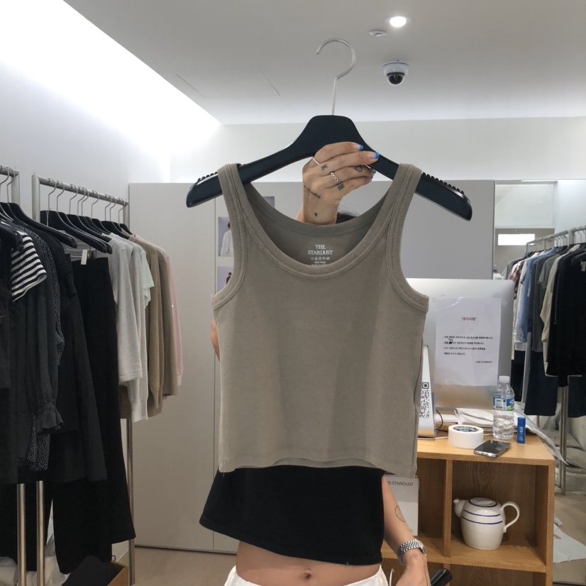 THE TARDUST韓國直郵㊣女裝新品推薦熱賣25春夏人氣吊帶背心THE TARDUST吊帶/背心圖色3