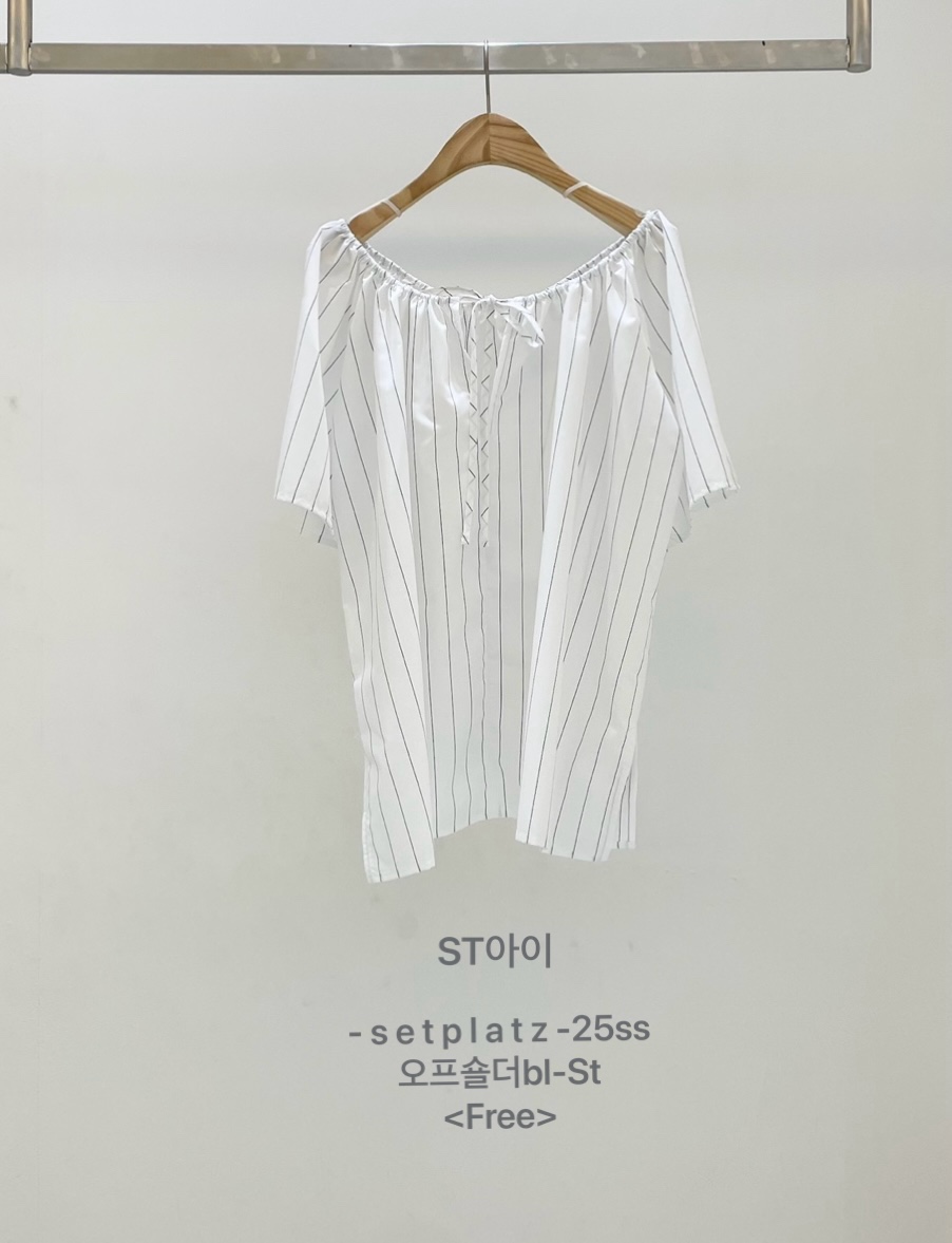 SETPLATZ韓國直郵㊣東大門實拍女裝新品休閑襯衫蕾絲衫露肩PLATZCLASSIC襯衫/蕾絲衫