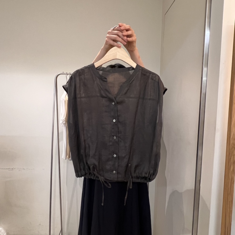 OUTRENE韓國直郵㊣女裝新款時尚人氣休閑推薦熱賣襯衫蕾絲衫OUTRENE襯衫/蕾絲衫圖色3