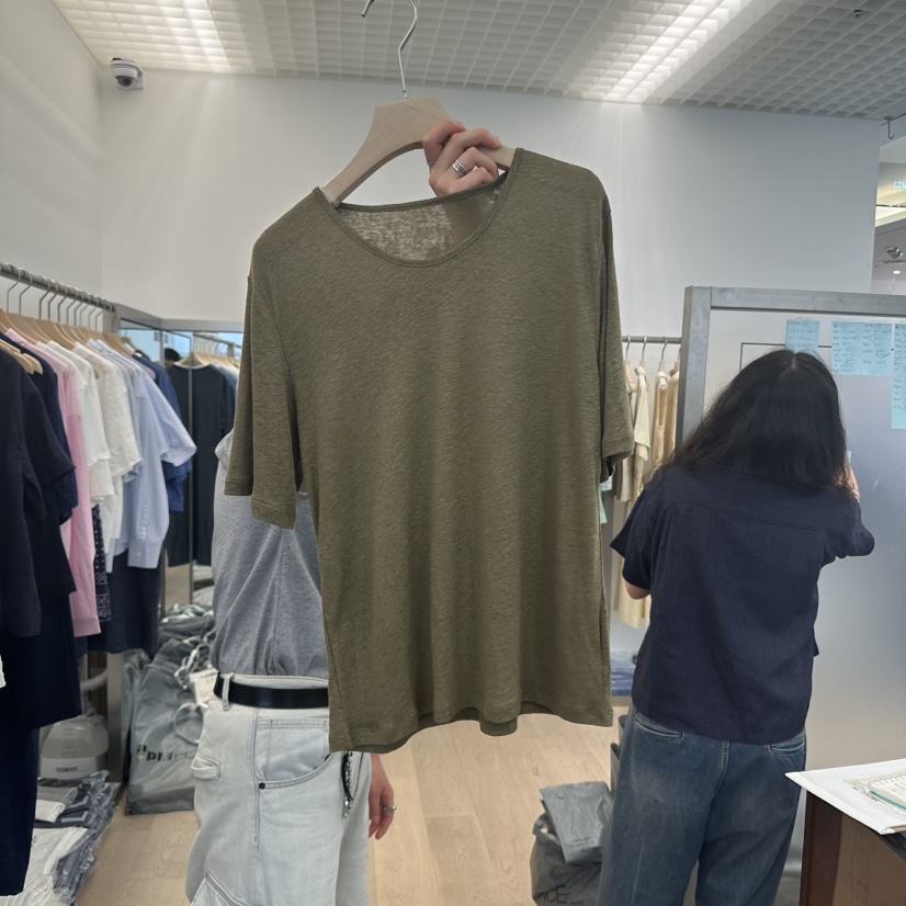 LTMS韓國直郵㊣女裝新品熱賣人氣25春夏休閑推薦時尚T恤LTMST恤圖色2