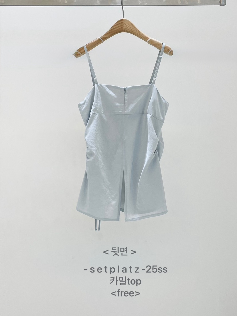 SETPLATZ直郵韓國代購㊣女裝新款推薦25春夏人氣熱賣吊帶背心PLATZCLASSIC吊帶/背心