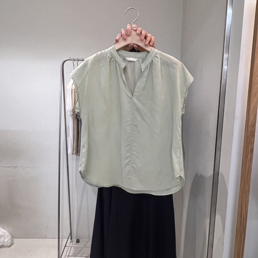 OUTRENE韓國直郵㊣東大門實拍女裝新品25春夏時尚襯衫蕾絲衫OUTRENE襯衫/蕾絲衫圖色2