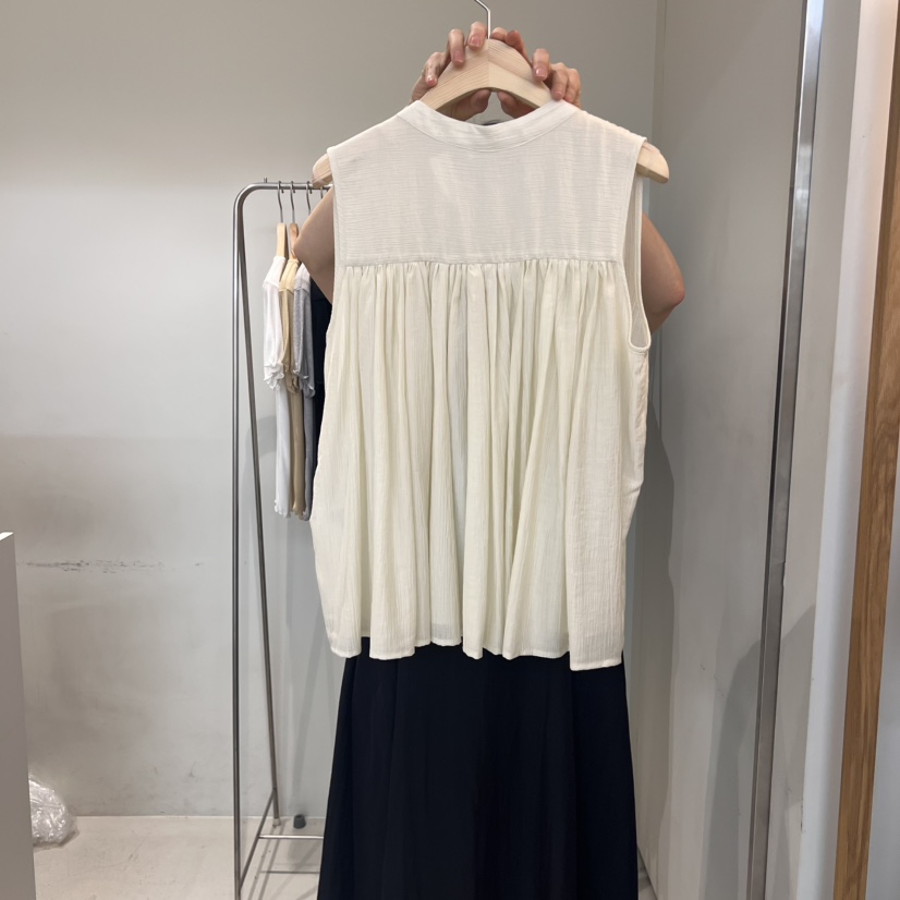 OUTRENE直郵韓國代購㊣女裝新款熱賣休閑推薦時尚25春夏吊帶背心OUTRENE吊帶/背心