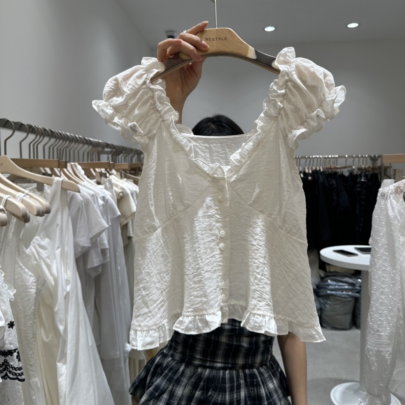 RE STYLE-Q韓國直郵㊣東大門實拍女裝新品休閑人氣吊帶背心RE STYLE吊帶/背心圖色1