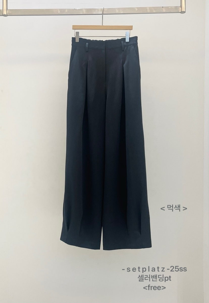 SETPLATZ韓國直郵㊣女裝新品人氣熱賣推薦休閑時尚25春夏休閑褲PLATZCLASSIC休閑褲圖色4實際價格50000