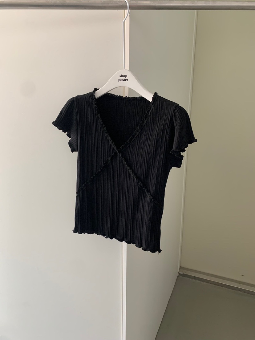 SHOP POSTER韓國直郵㊣女裝新品休閑推薦熱賣25春夏人氣T恤SHOP_POSTERT恤圖色3