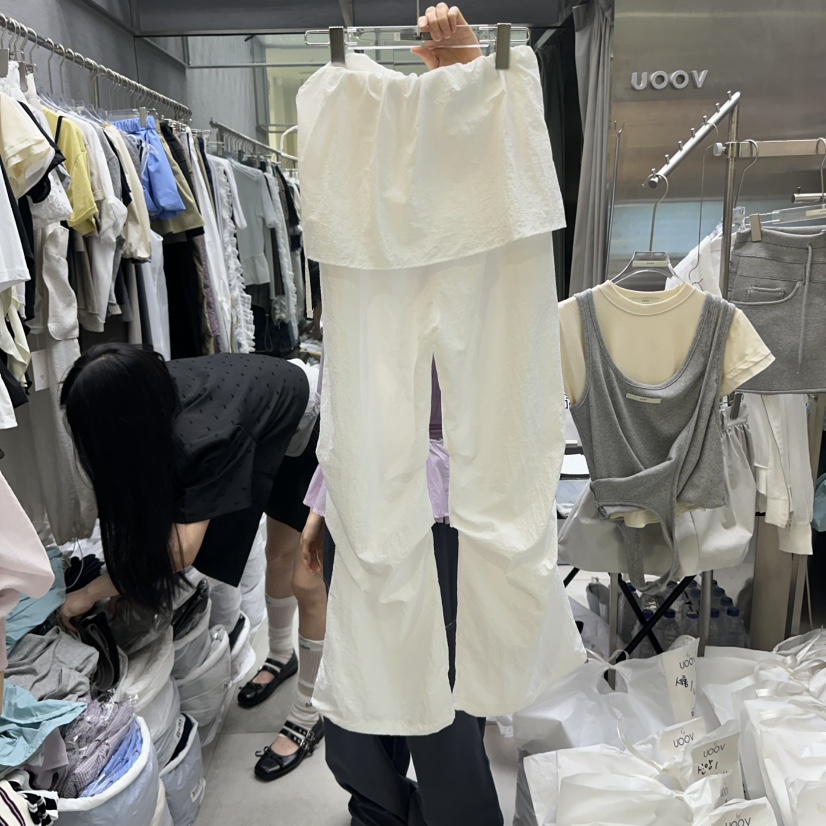 UOOV韓國直郵㊣女裝新品25春夏時尚人氣熱賣休閑推薦裙褲UOOV裙褲