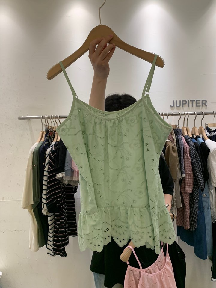 JUPITER韓國直郵㊣女裝新款25春夏人氣熱賣推薦休閑吊帶背心JUPITER吊帶/背心圖色2