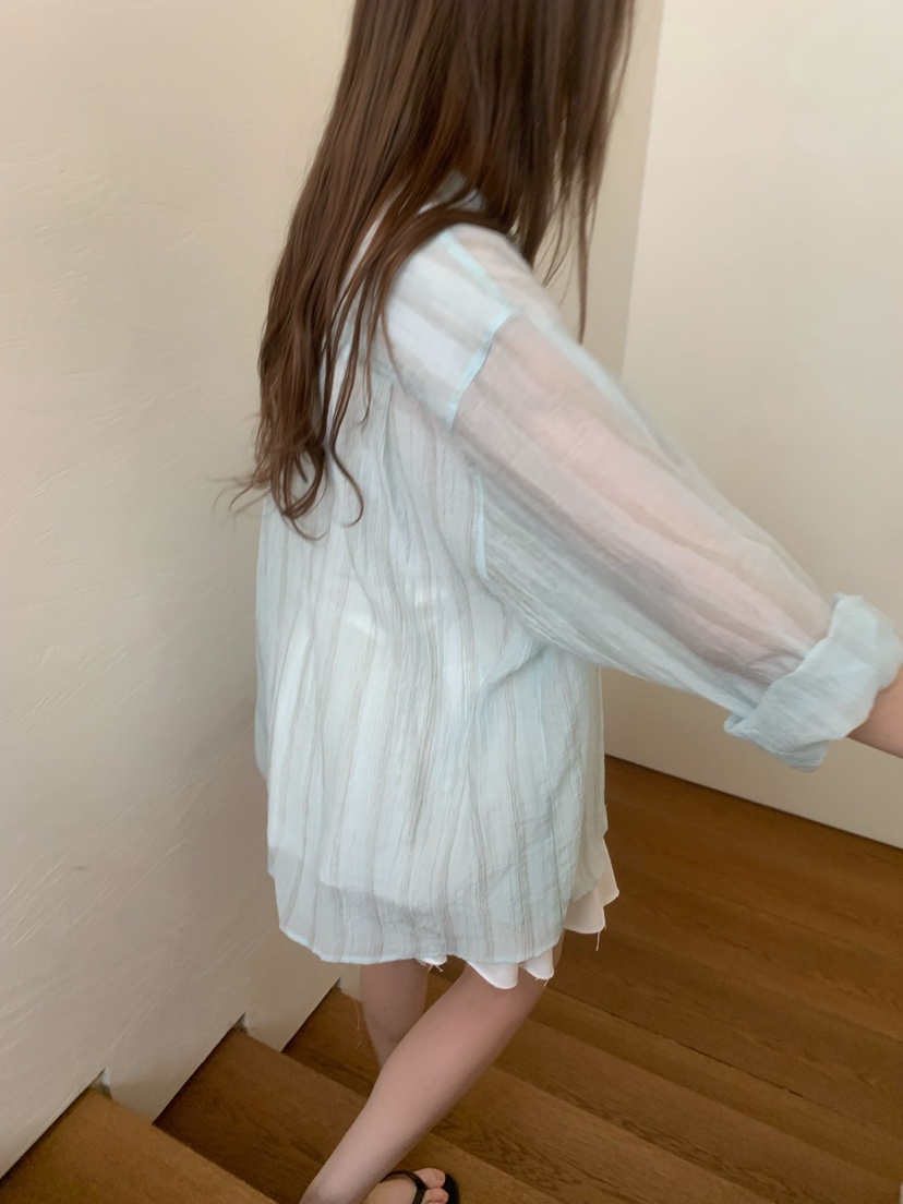 SHOP POSTER韓國㊣直郵東大門代購女裝新款時尚襯衫蕾絲衫SHOP_POSTER襯衫/蕾絲衫