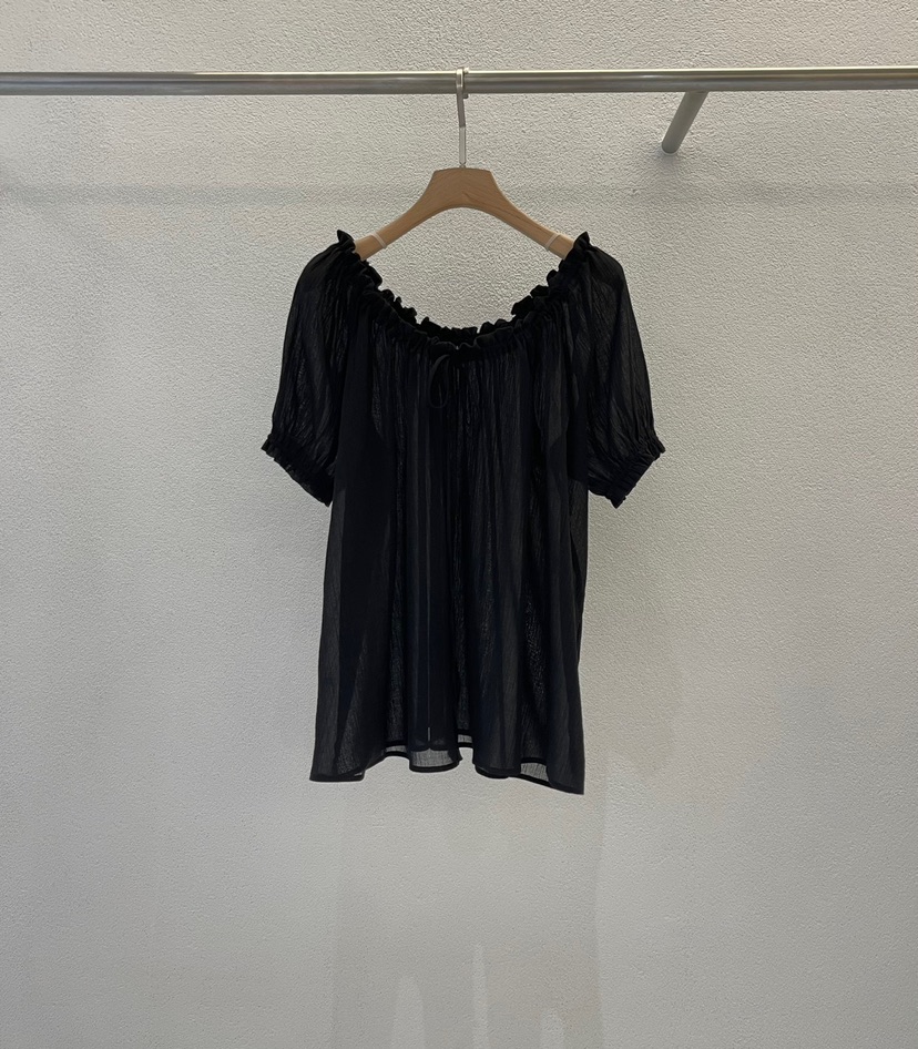 ABLERING韓國㊣直郵東大門代購女裝新款25春夏熱賣襯衫蕾絲衫ABLE STANDARD/ABLERING襯衫/蕾絲衫圖色2